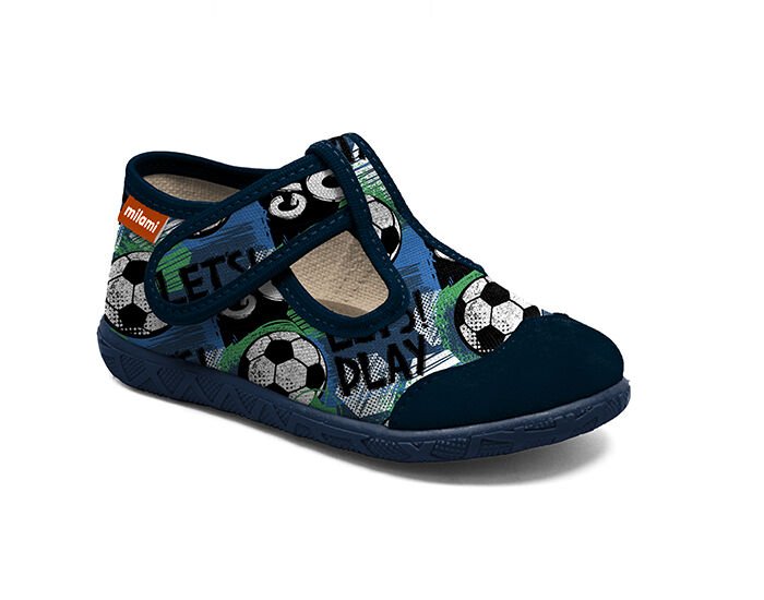 Premium Taban Mavi Futbol Desenli Model 112