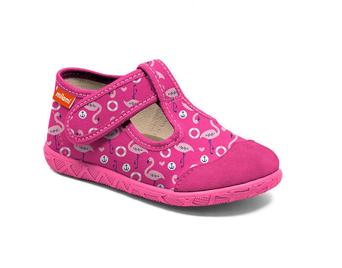 Premium Taban Flamingo ve Çapa Desenli Model 112