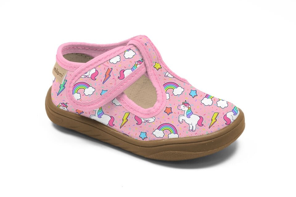 Barefoot Taban Unicorn ve Gökkuşağı Desenli Model BF1-ZAB57-10A
