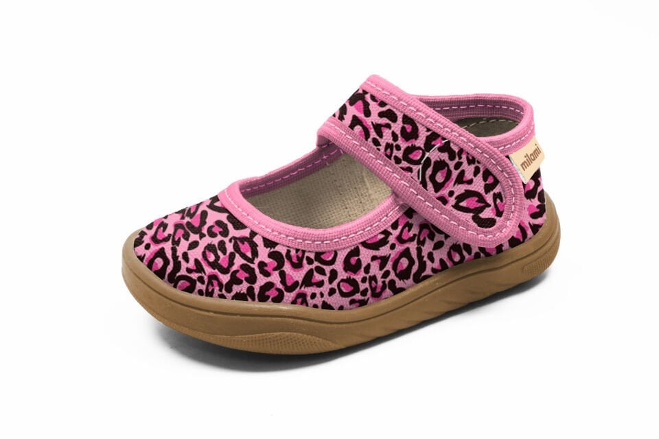 Barefoot Taban Pembe Leopar Babet Model BF5-ZAD70-10A
