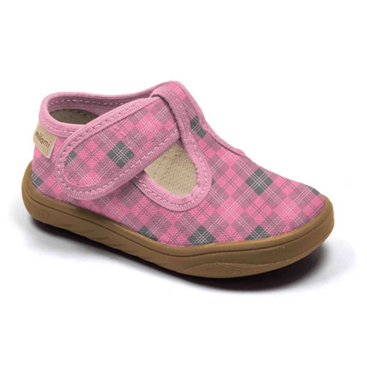 Barefoot Taban Pembe Kareli Desen Yarı Açık Model BF1