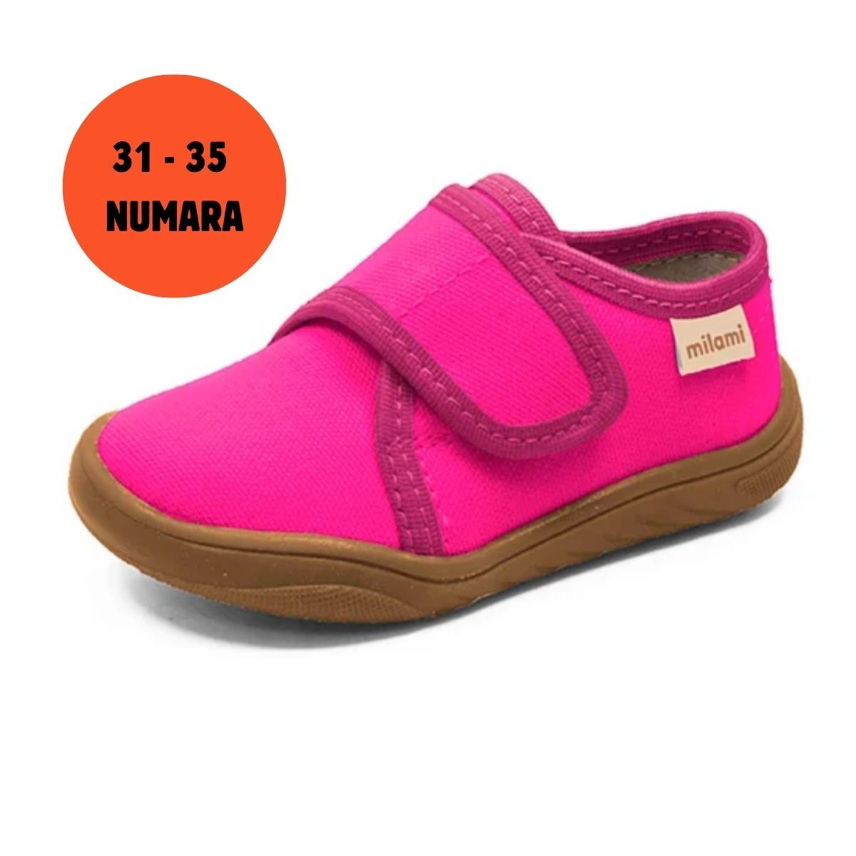 Barefoot Taban Fuşya Düz Desen Kapalı Model BF4 3135
