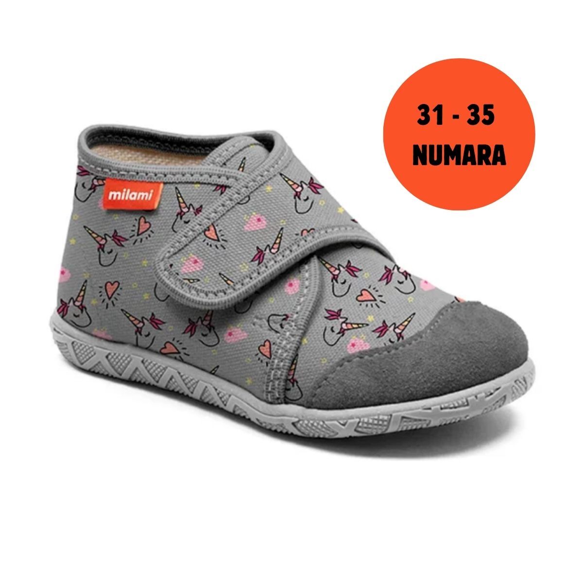 Premium Taban Kalpli Unicorn Desenli Kapalı Model 106 3135
