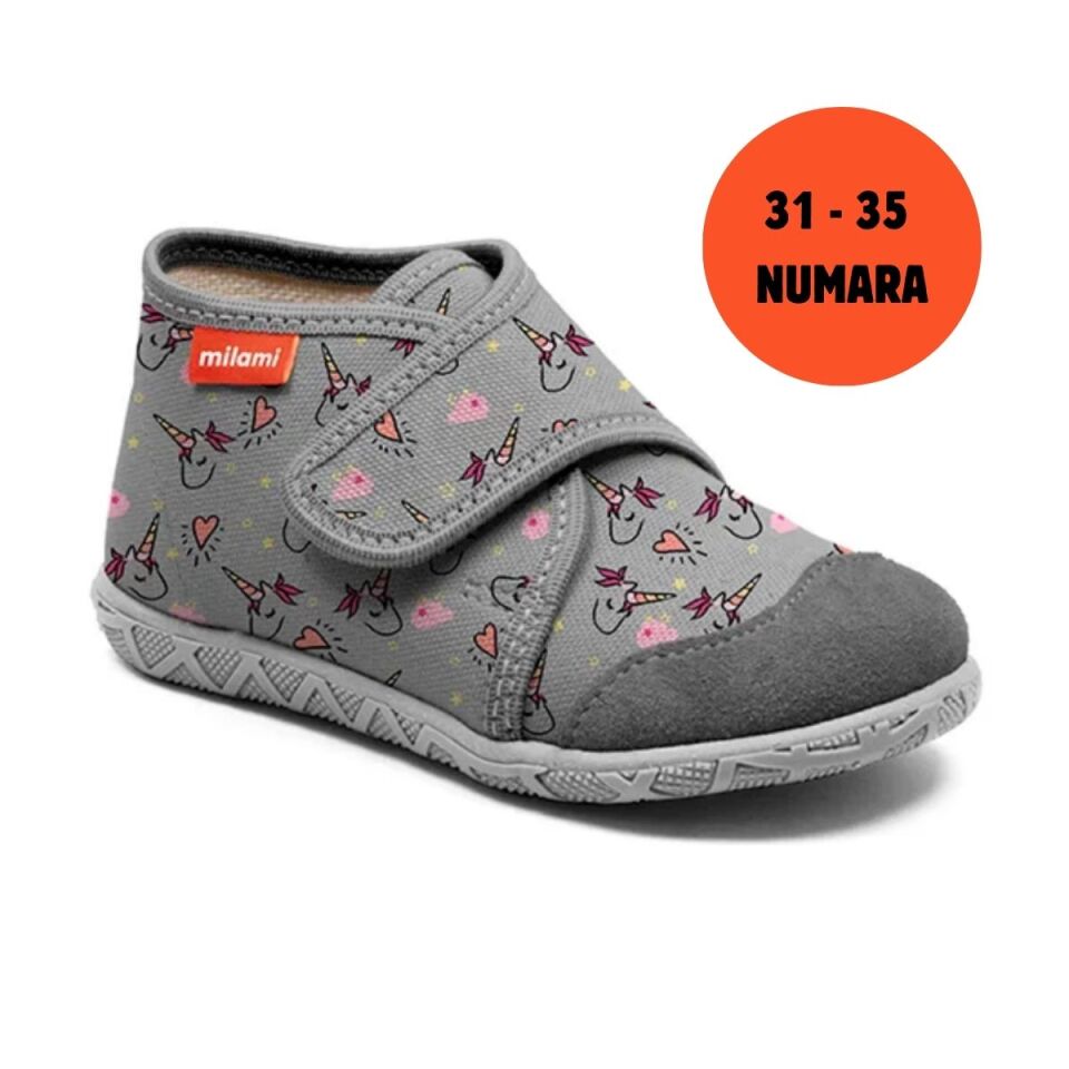 Premium Taban Kalpli Unicorn Desenli Kapalı Model 106 3135