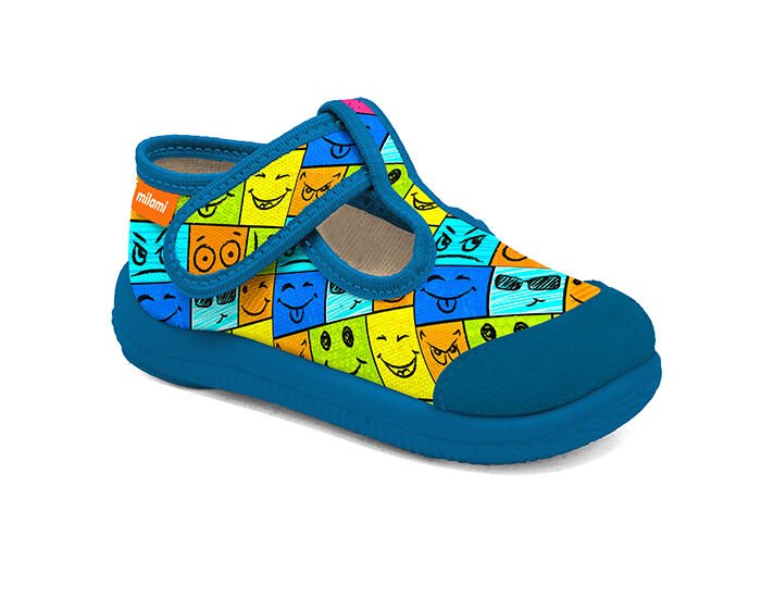 Hafif Taban Emoji Desenli Model 226