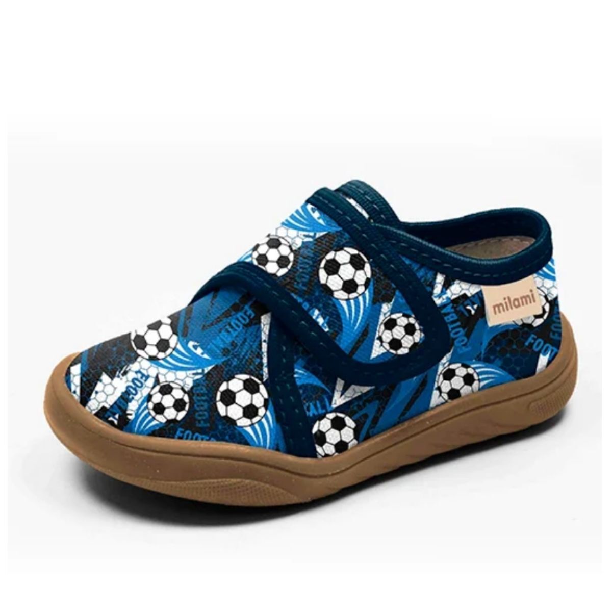 Barefoot Taban Lacivert Futbol Desenli Kapalı Model BF4