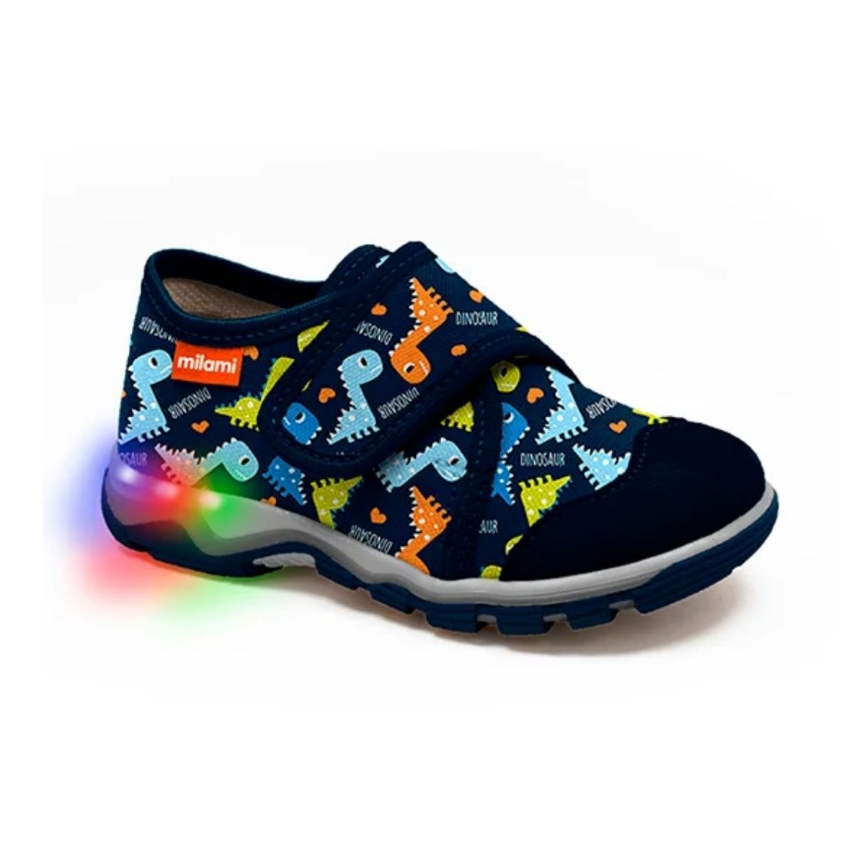 Işıklı Taban Renkli Dinozor Model 1213