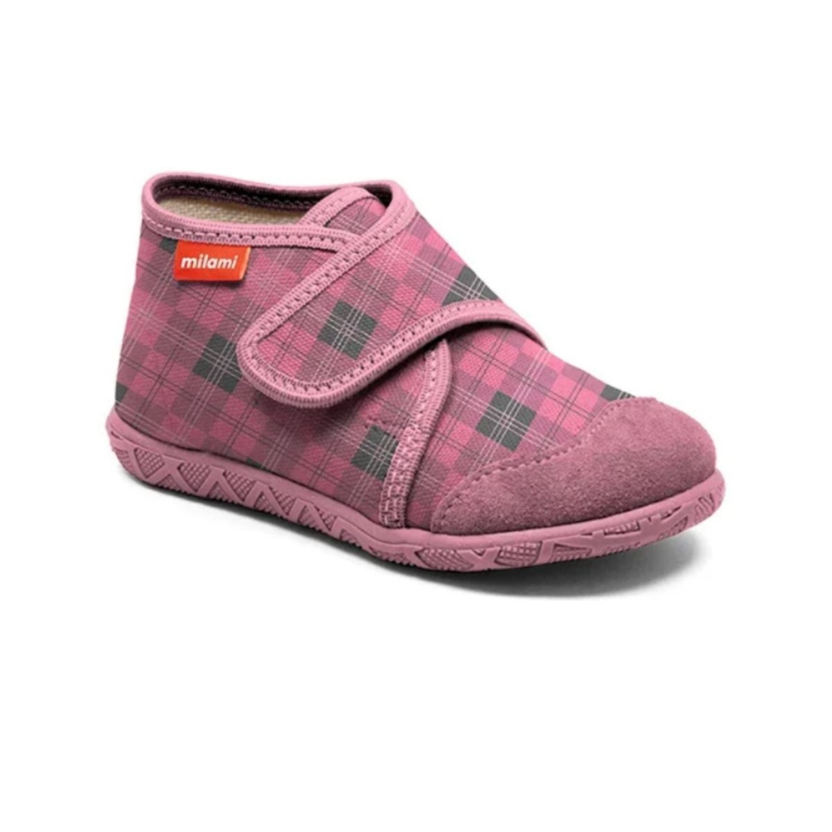 Premium Taban Pembe Kareli Desen Kapalı Model 106