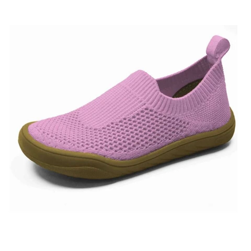 Barefoot Taban Koyu Pembe Renk Knit Örme Model BFKNIT