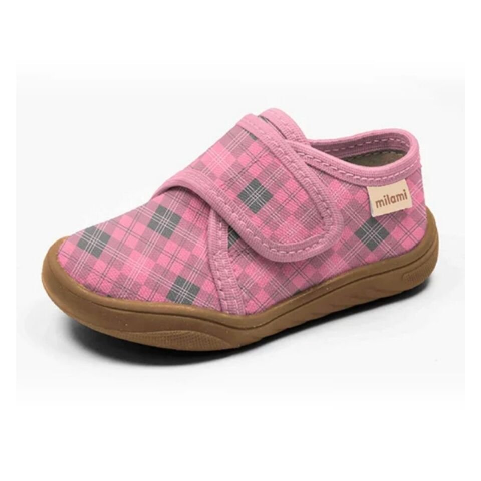 Barefoot Taban Pembe Kareli Desen Kapalı Model BF4