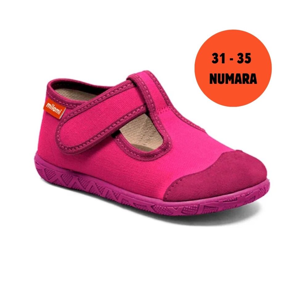 Premium Taban Fuşya Desenli Yarı Açık Model 112 3135