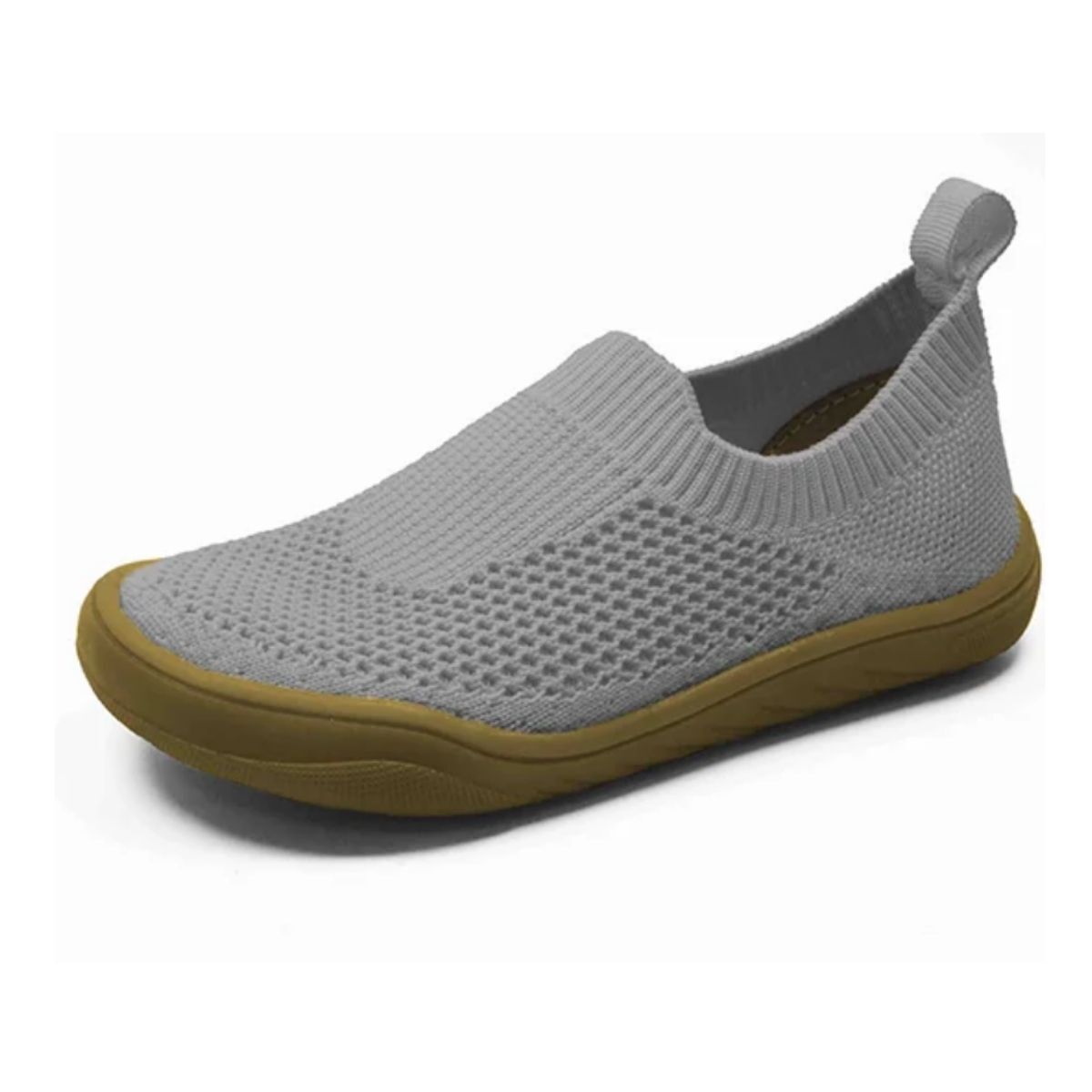 Barefoot Taban Gri Renk Knit Örme Model BFKNIT