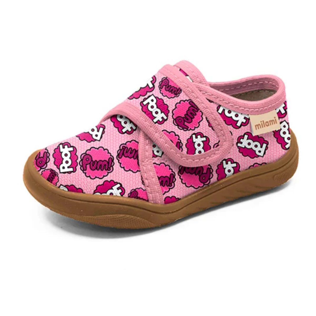 Barefoot Taban Pembe Poof Desenli Kapalı Model BF4