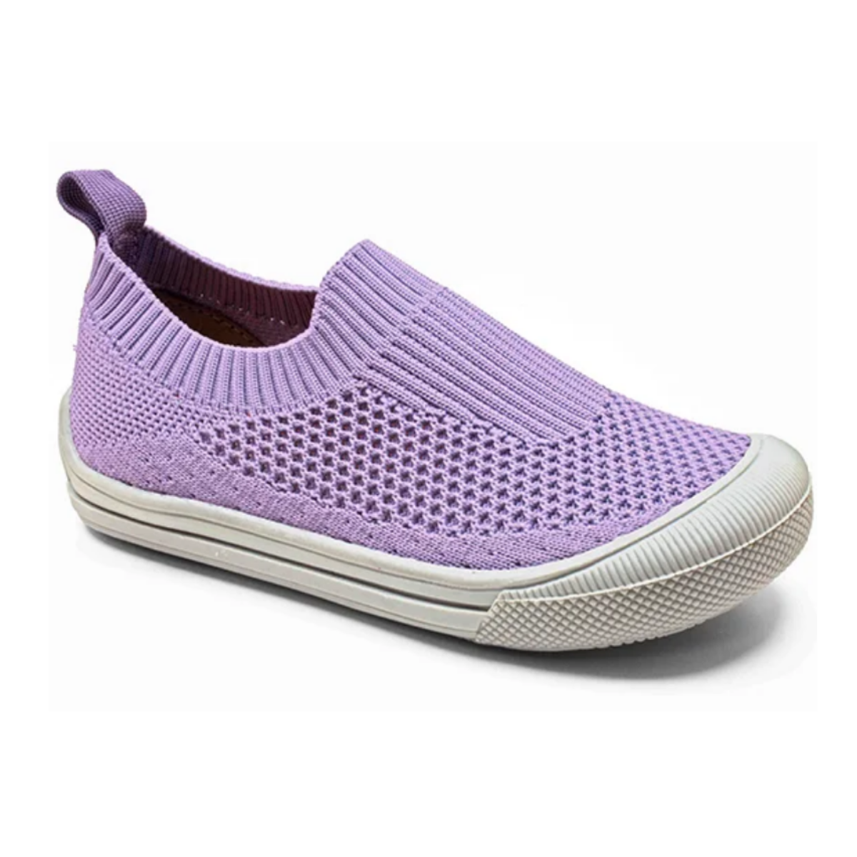 Parmak Korumalı Taban Mor Örme Knit Model K140