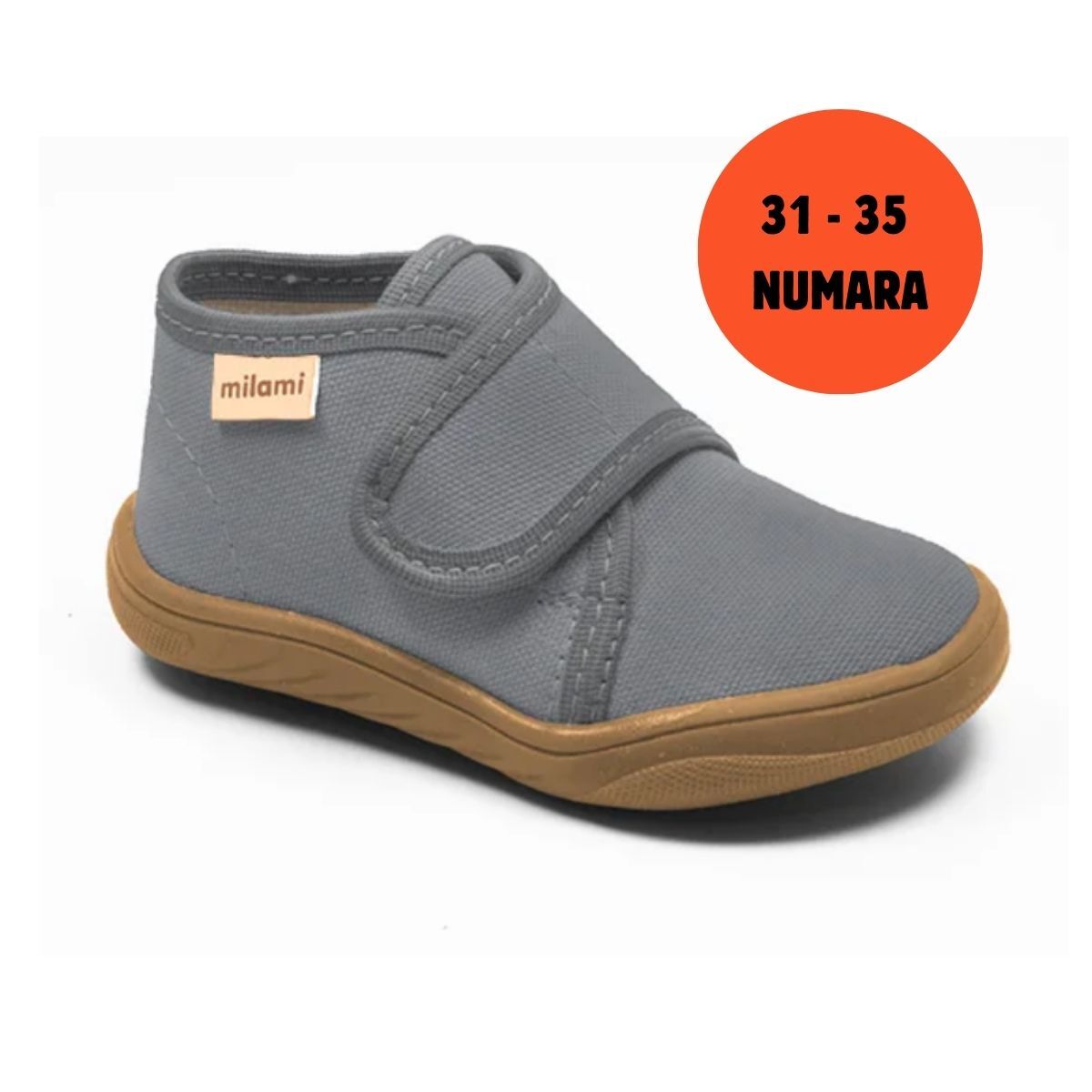 Barefoot Taban Koyu Gri Düz Kapalı Model BF2 3135