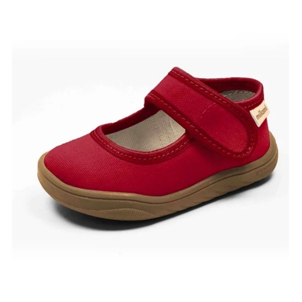 Barefoot Taban Koyu Kırmızı Renk Babet Model BF5