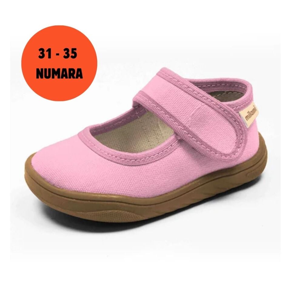 Barefoot Taban Pembe Renk Babet Model BF5 31-35 Numara