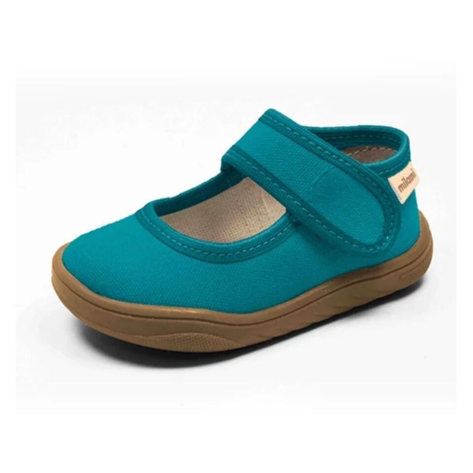 Barefoot Taban Petrol Turkuaz Renk Babet Model BF5
