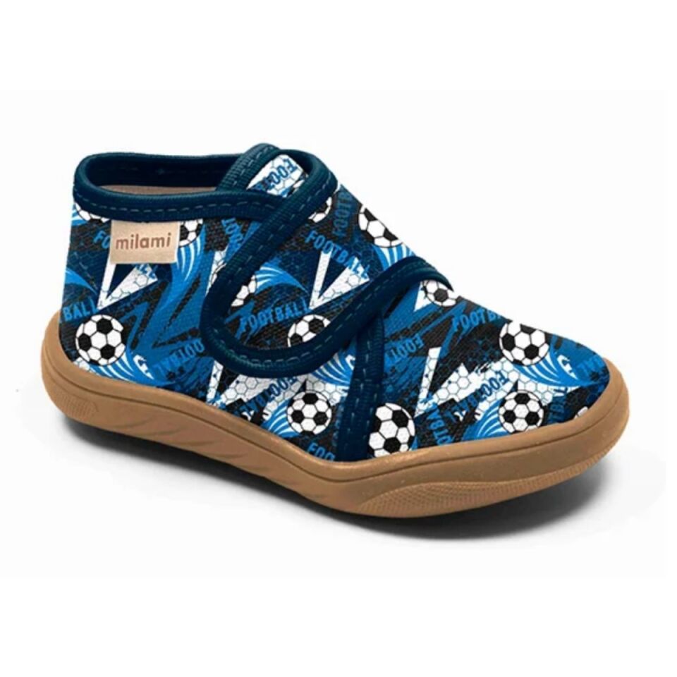 Barefoot Taban Lacivert Futbol Desenli Kapalı Model BF2