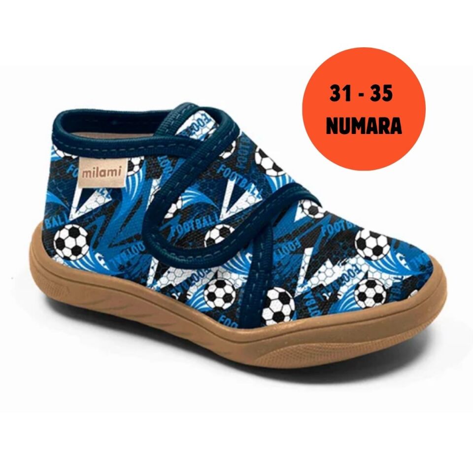 Barefoot Taban Lacivert Futbol Desenli Model BF2 3135