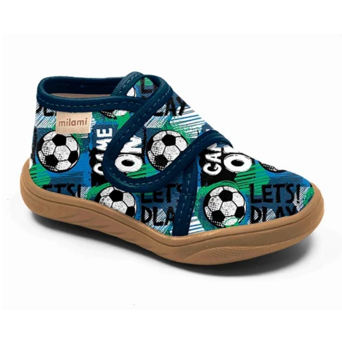 Barefoot Taban Oyun Temalı Futbol Desenli Kapalı Model BF2