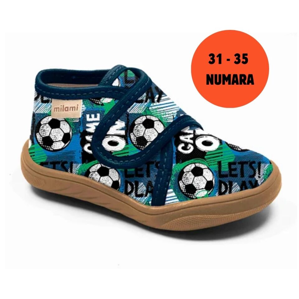 Barefoot Taban Oyun Temalı Futbol Desenli Model BF2 3135
