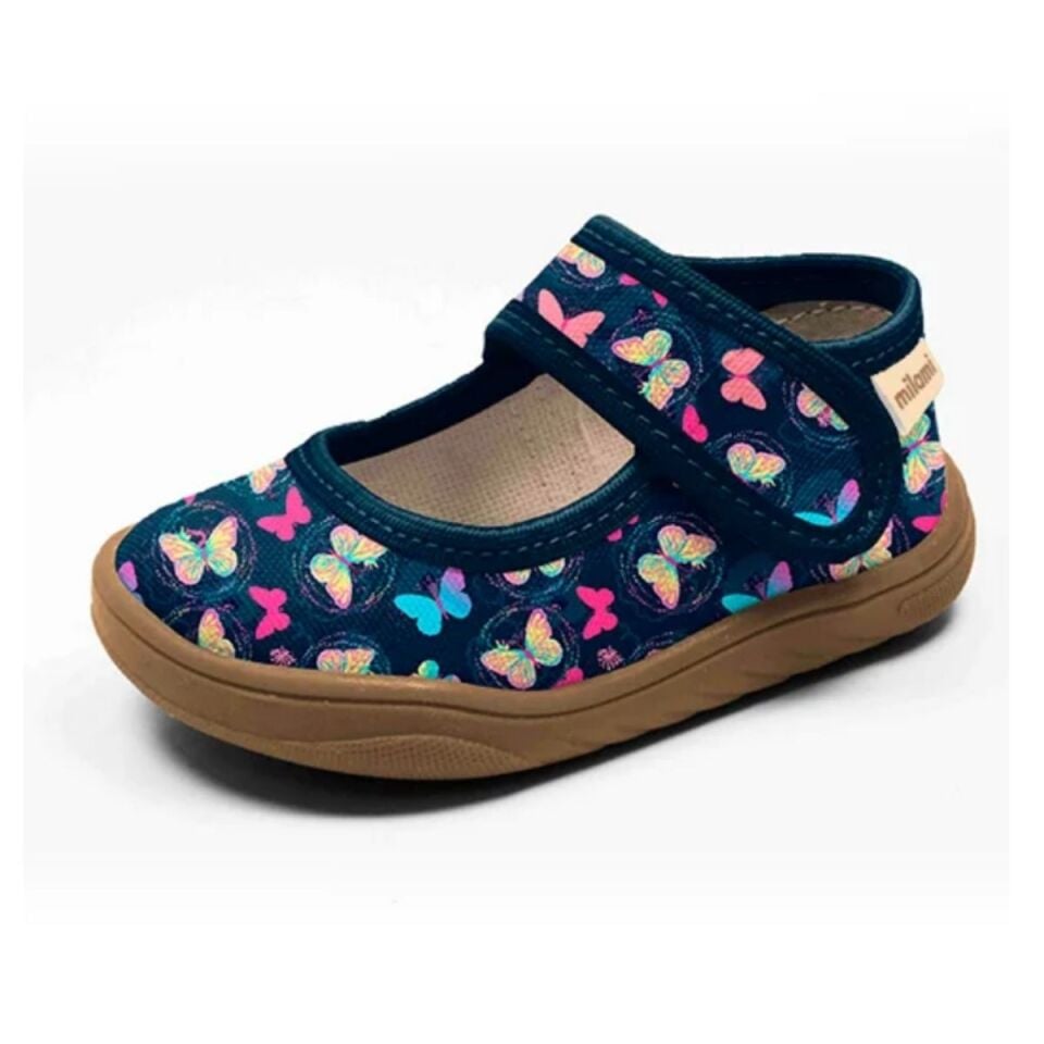 Barefoot Taban Kelebek Desenli Babet Model BF5