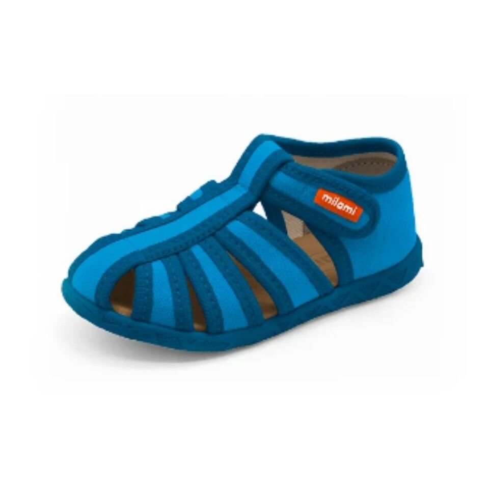 Premium Sandalet Tabanlı Mavi Renkli Model 114