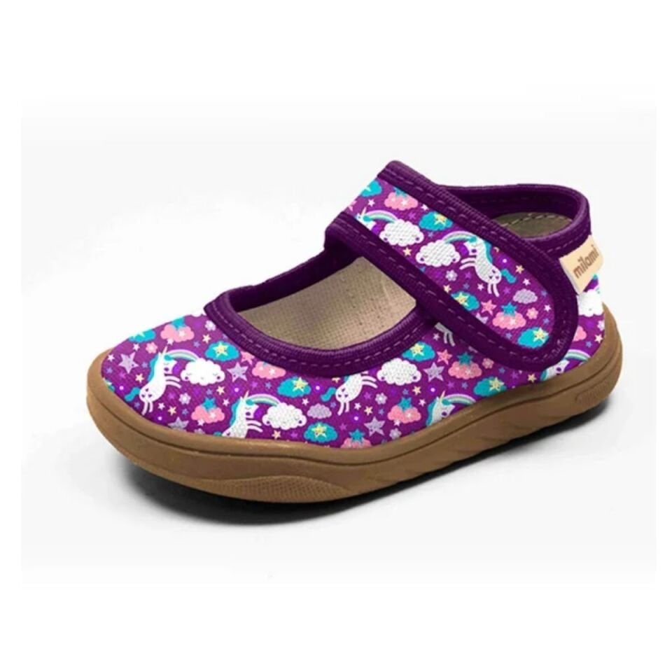Barefoot Taban Unicorn Bulut Desenli Babet Model BF5