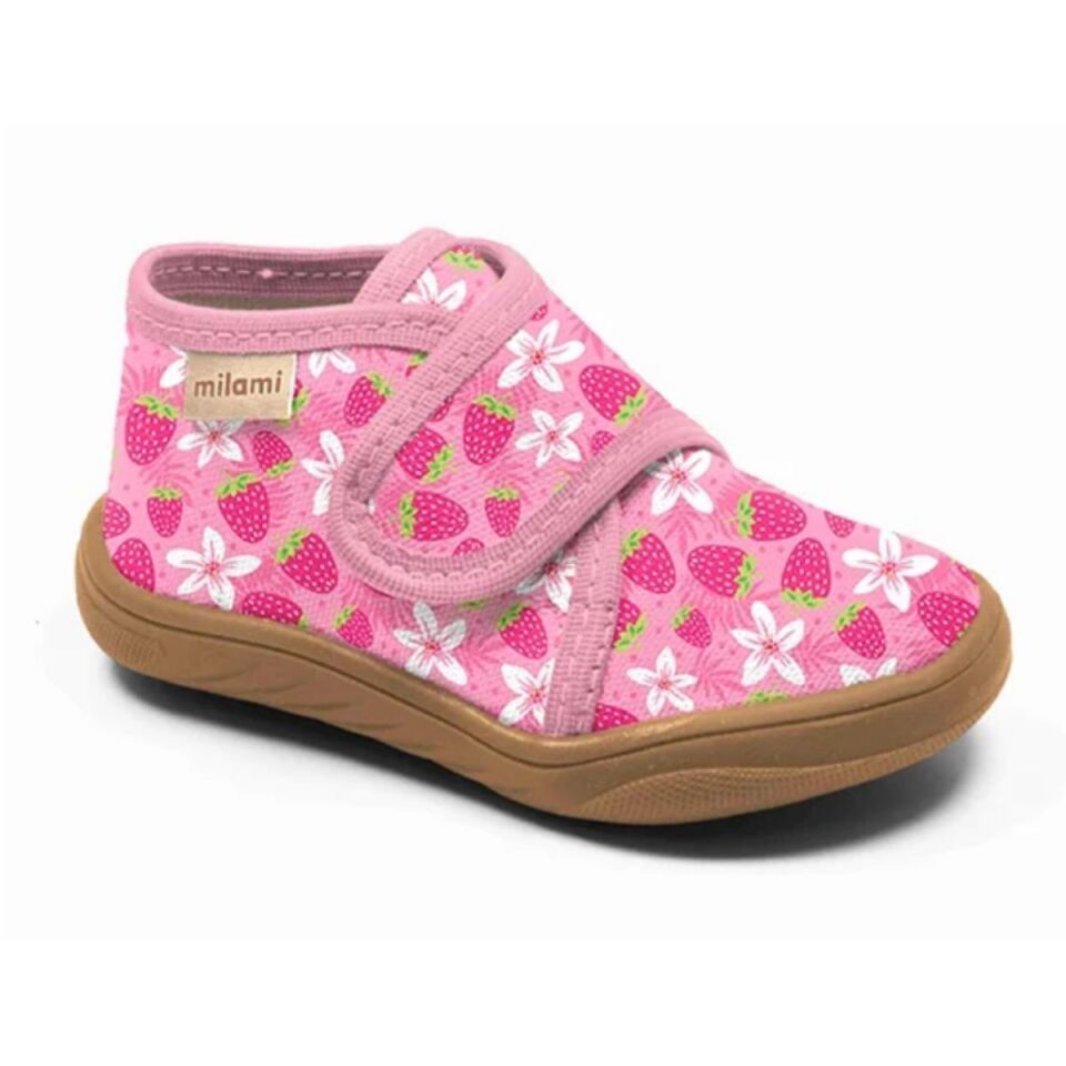 Barefoot Taban Çilek Çiçek Desenli Kapalı Model BF2
