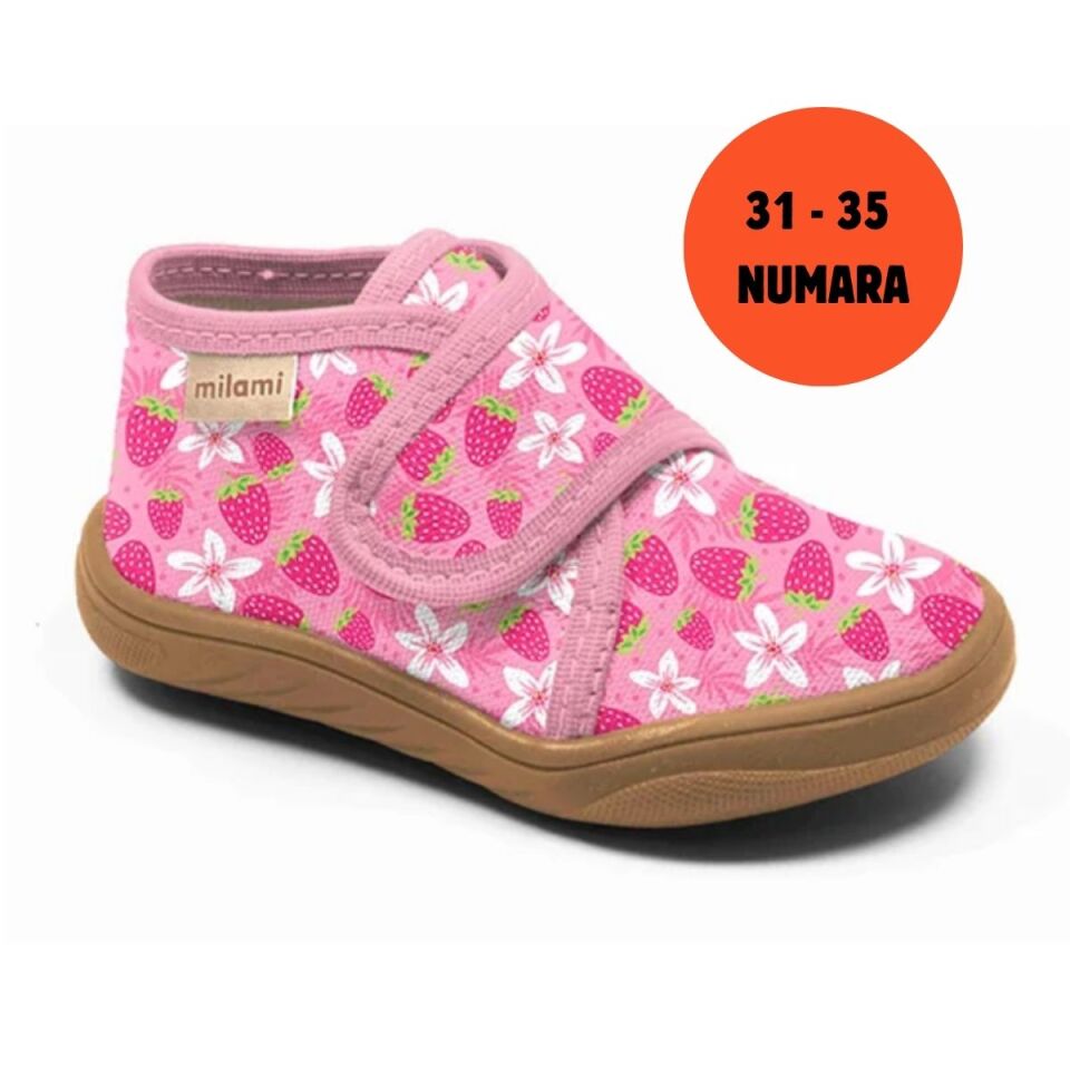 Barefoot Taban Çilek Çiçek Desenli Model BF2 3135