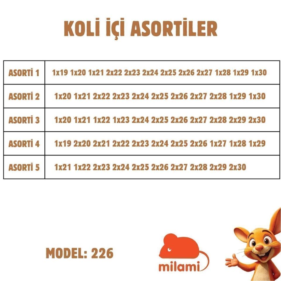 Hafif Taban Bonus Game Desenli Model 226