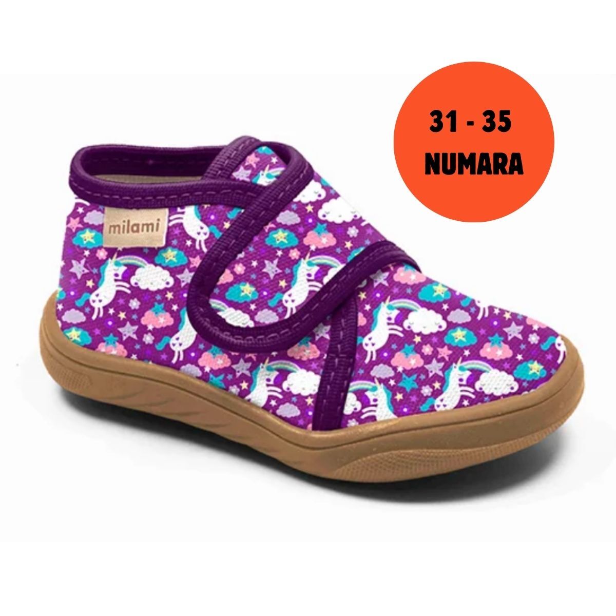 Barefoot Taban Unicorn Bulut Desenli Model BF2 3135