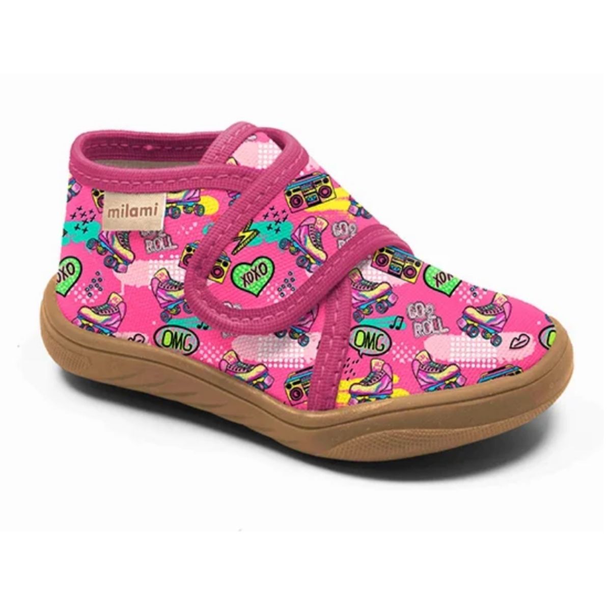Barefoot Taban Pembe Kaykay Teyp Desenli Kapalı Model BF2