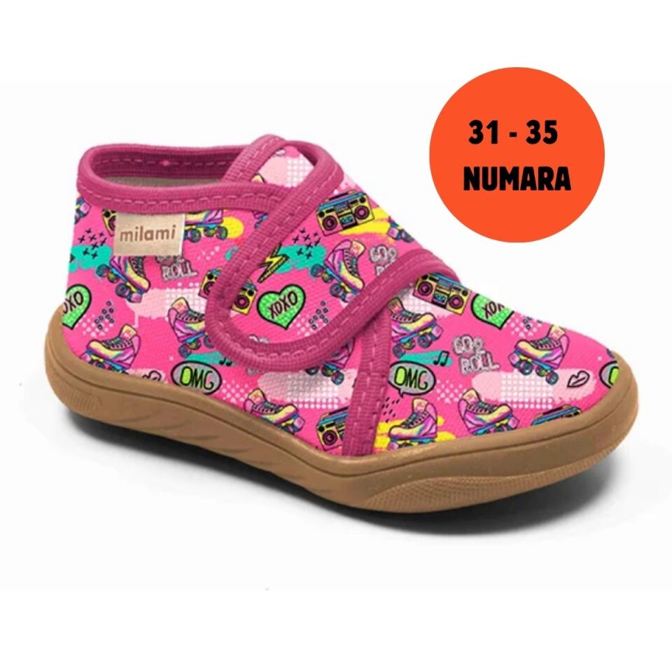 Barefoot Taban Pembe Kaykay Teyp Desenli Model BF2 3135