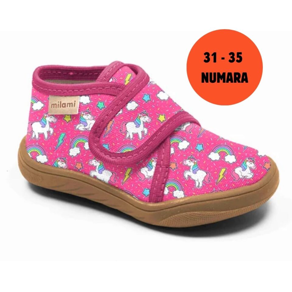 Barefoot Taban Fuşya Unicorn Desenli Model BF2 3135