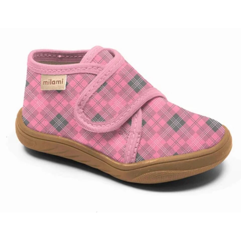 Barefoot Taban Pembe Kareli Desen Kapalı Model BF2