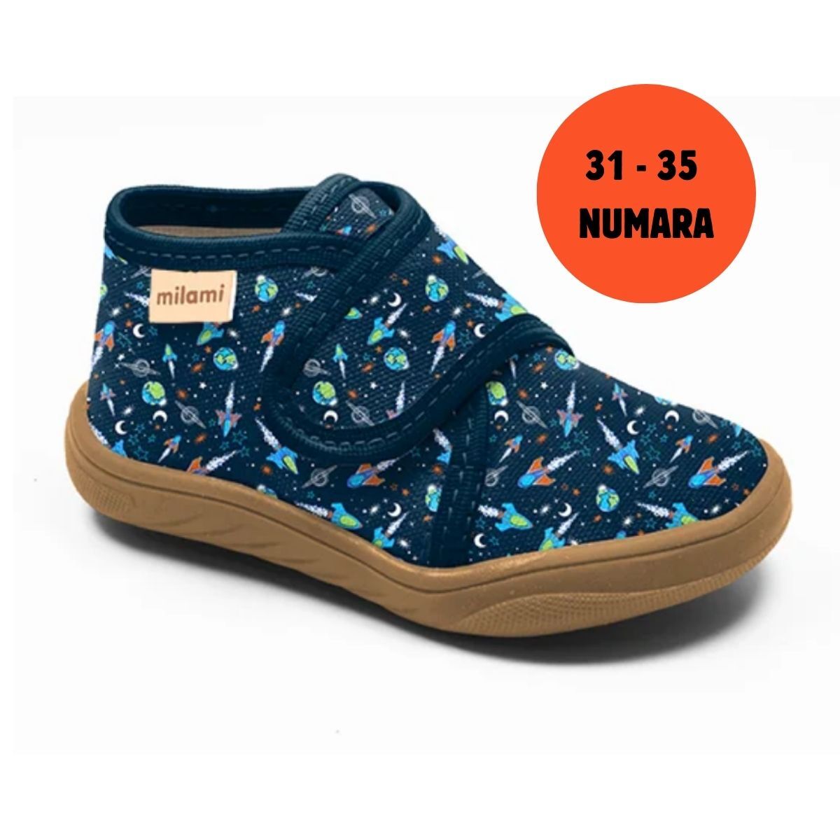 Barefoot Taban Roket & Gezegen Desenli Kapalı Model BF2 3135