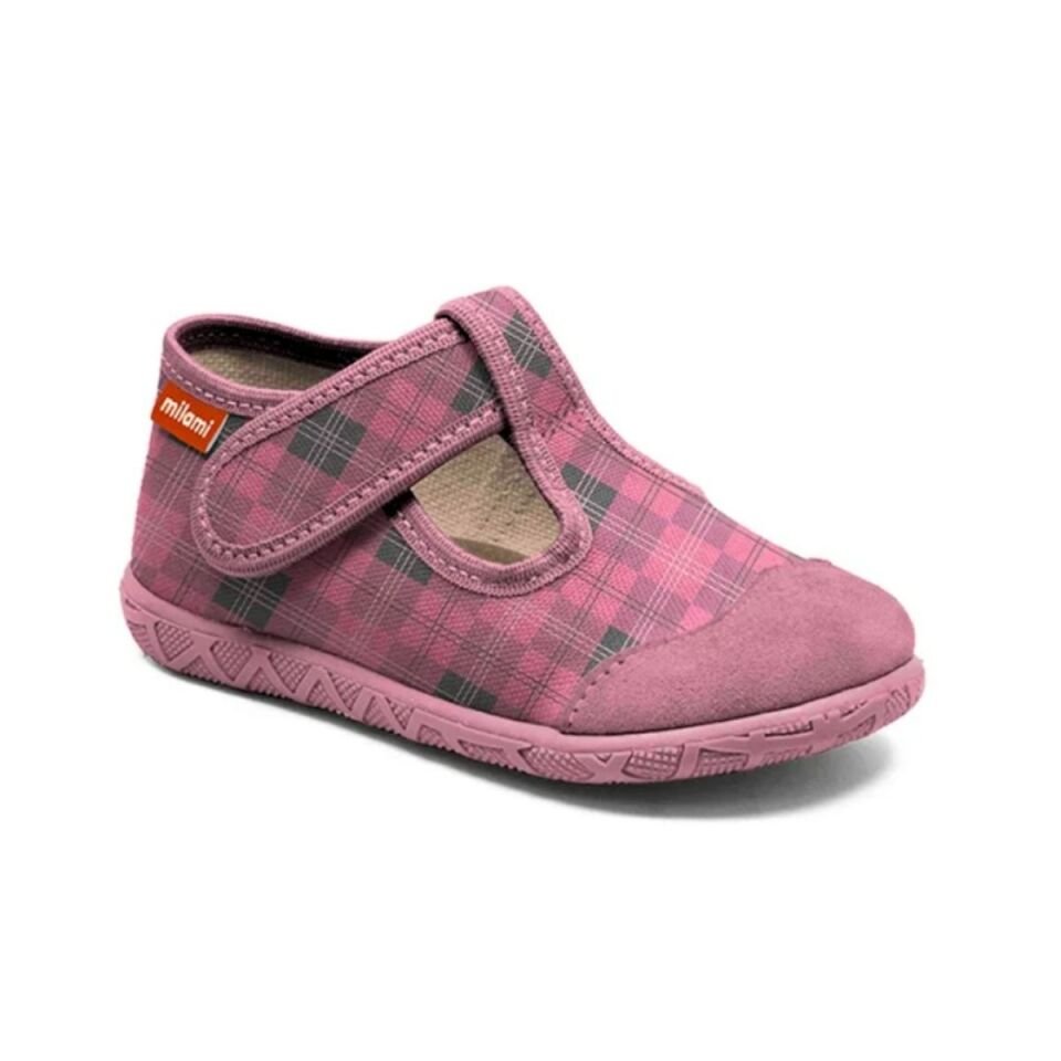 Premium Taban Pembe Kareli Desen Yarı Açık Model 112