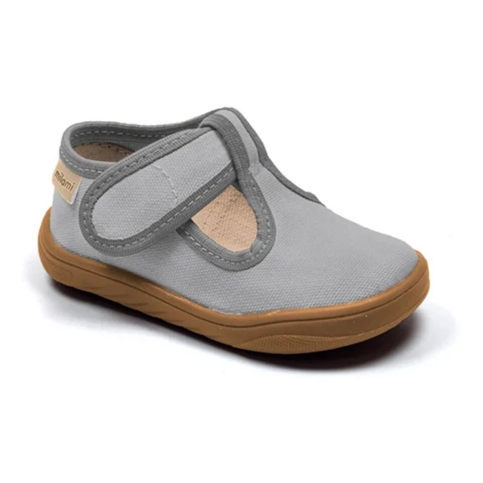 Barefoot Taban Açık Gri Düz Yarı Açık Model BF1