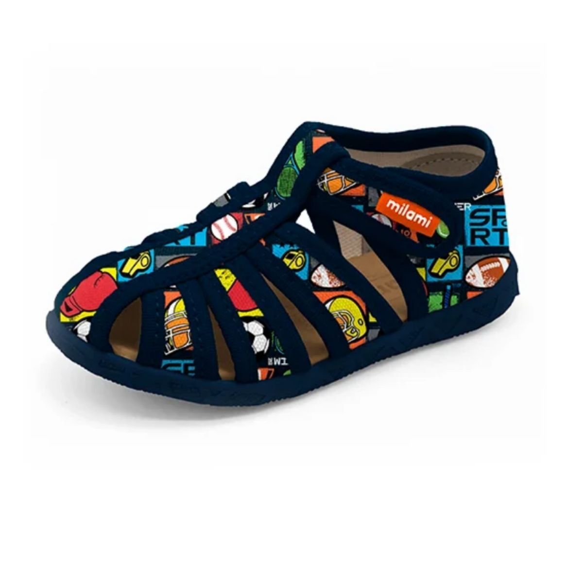 Premium Sandalet Tabanlı Lacivert Sport Model 114