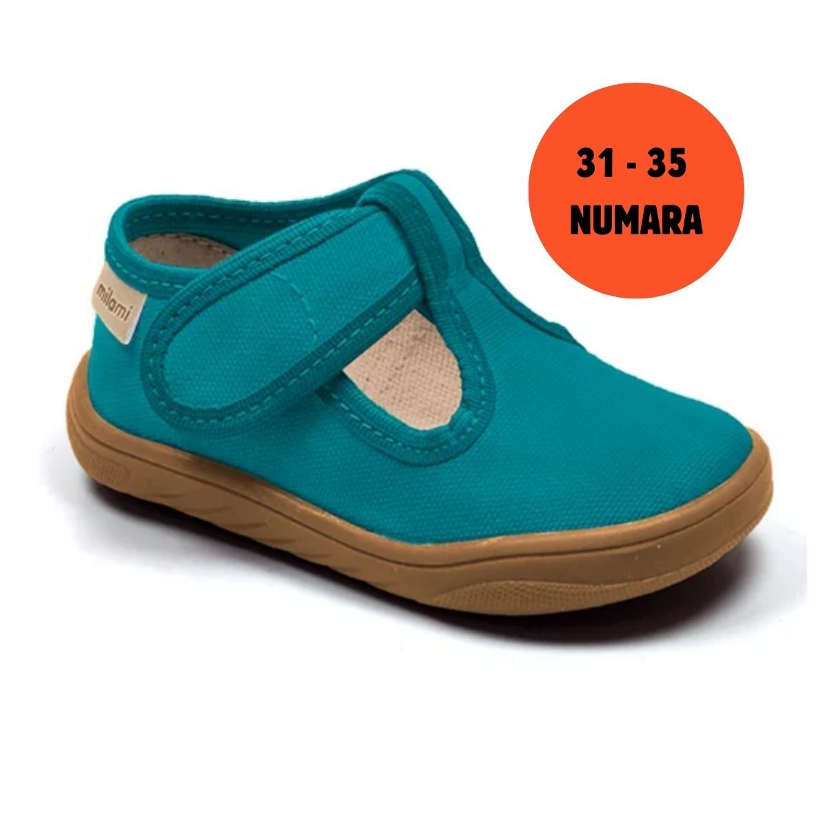 Barefoot Taban Petrol Turkuaz Yarı Açık Model BF1 3135