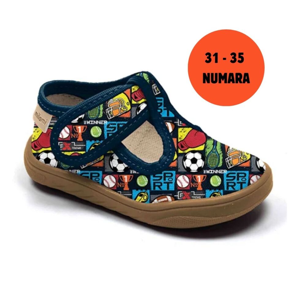 Barefoot Taban Lacivert Sport Yarı Açık Model BF1 3135