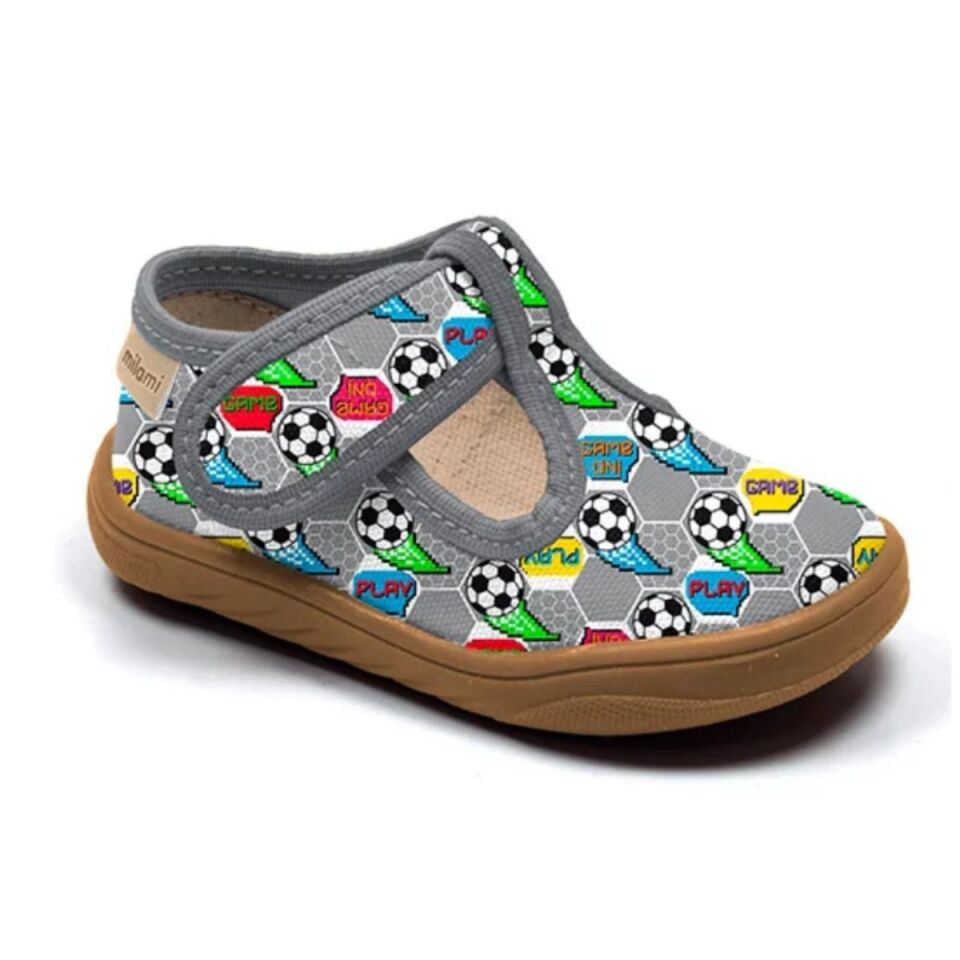 Barefoot Taban Altıgen Futbol Desenli Yarı Açık Model BF1