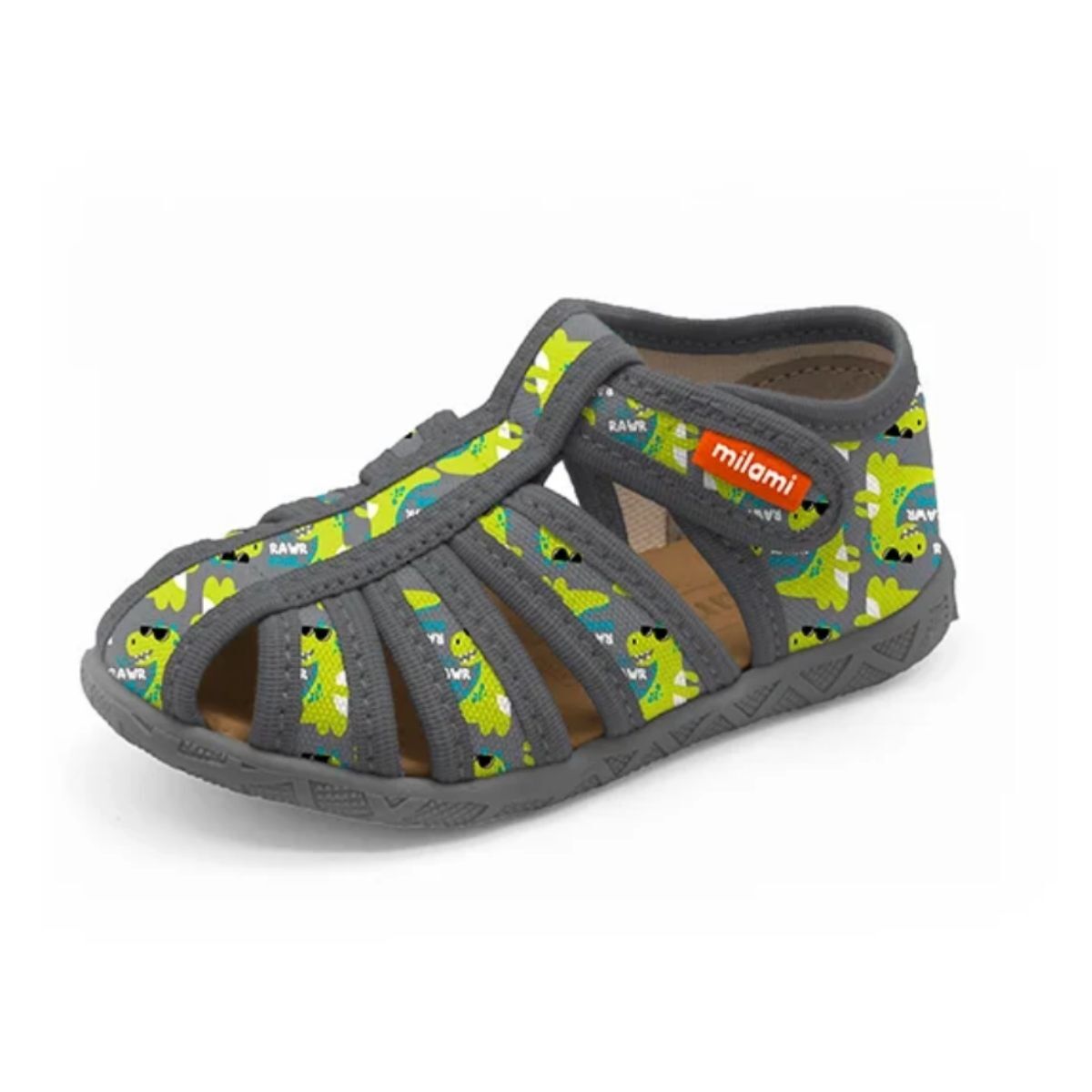 Premium Sandalet Tabanlı Rawr Dinozor Desenli Model 114