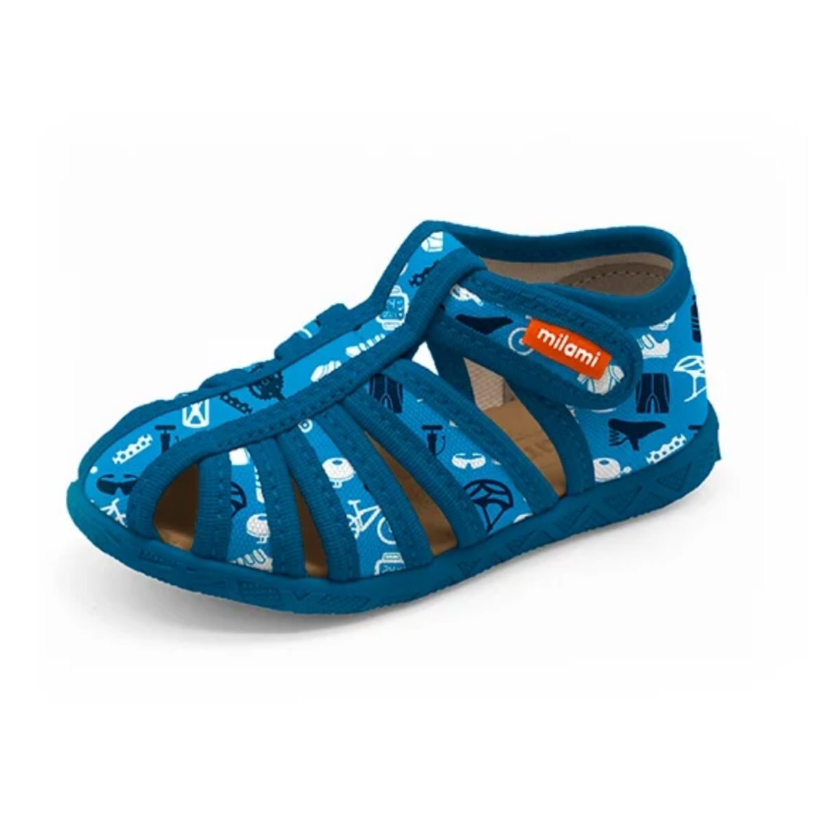 Premium Sandalet Tabanlı Spor İkonları Desenli Model 114