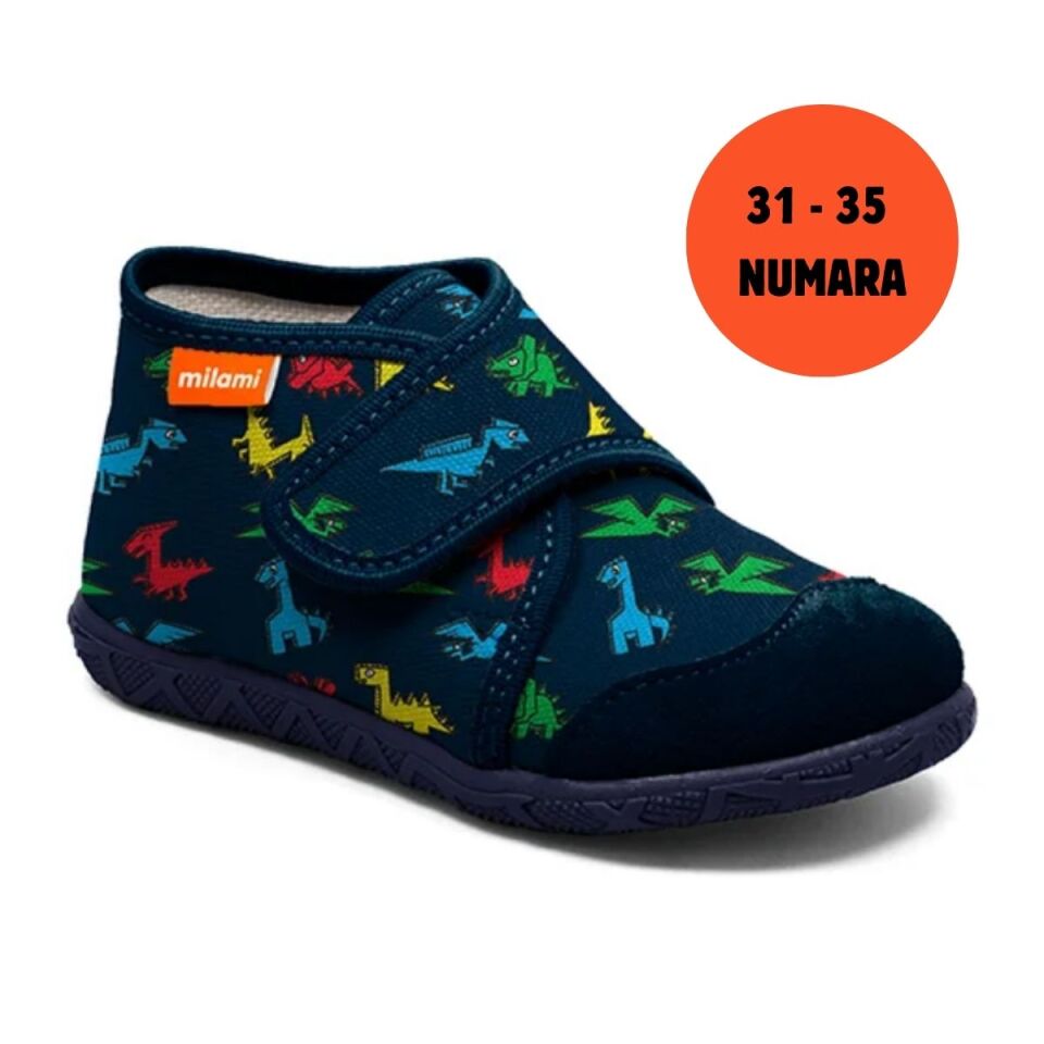 Premium Taban Dinozor Desenli Kapalı Model 106 3135